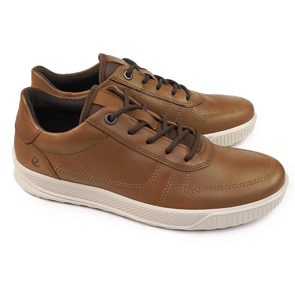 【未使用】ecco　エコー　レザーシューズ 本革 26 茶　スリッポン ecco 爆買 エコー レディース スニーカー 靴 ソフト 7 W
