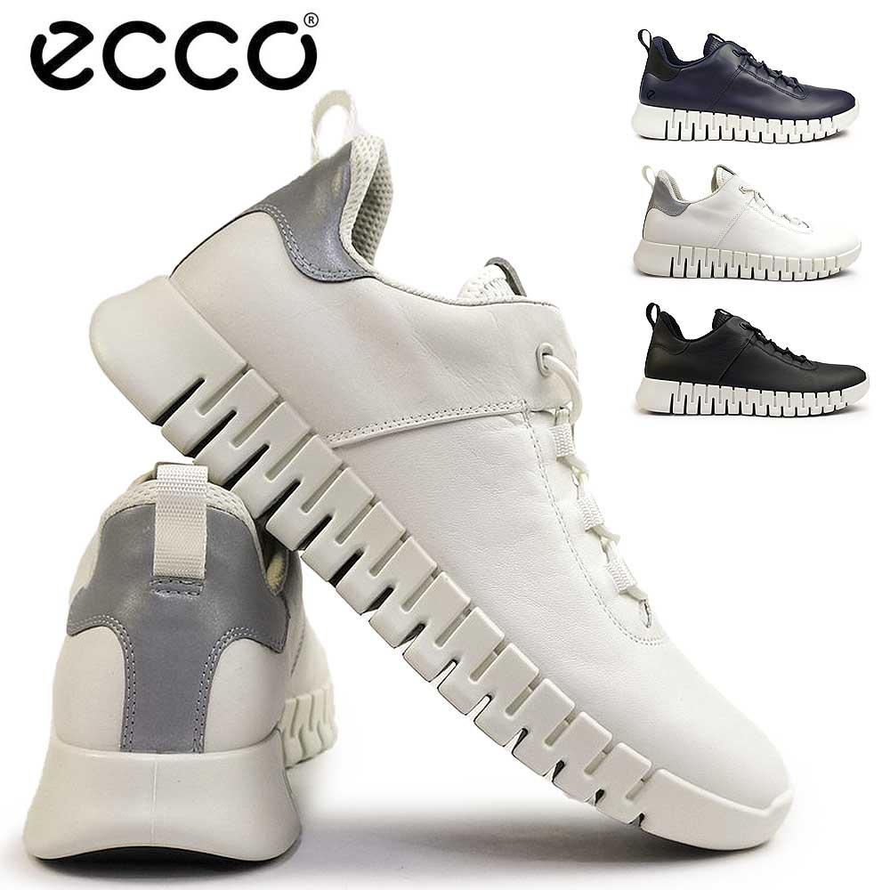 ecco（エコー） 靴 レザースニーカー メンズ 525204 GRUUV M