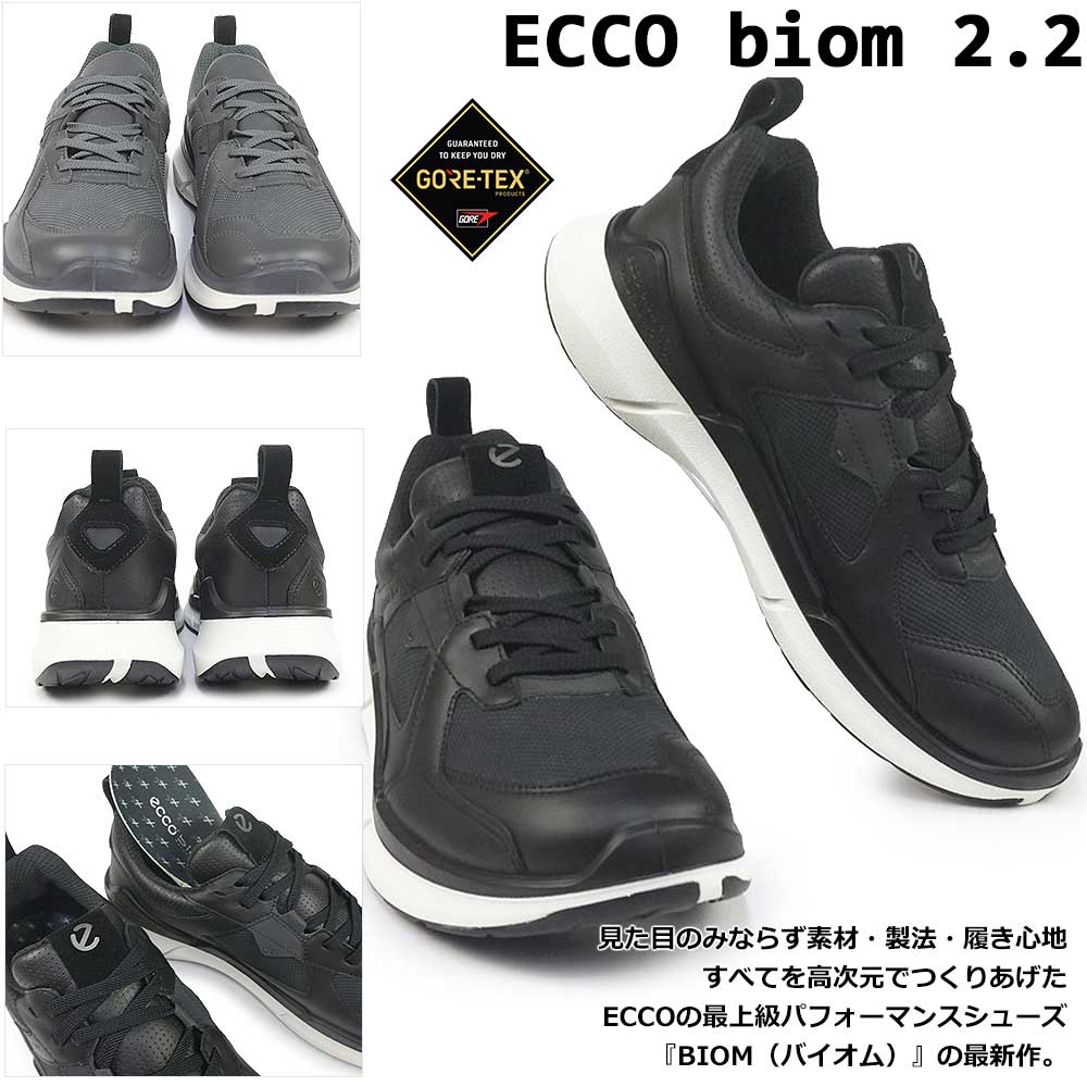 ecco（エコー） 靴 メンズ スニーカー バイオム 2.2 830814 防水
