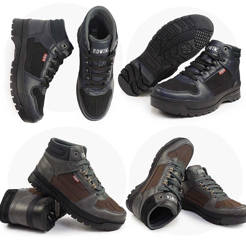 EDWIN（エドウィン） 防水 ワークブーツ メンズ EDM-6595 アウトドア