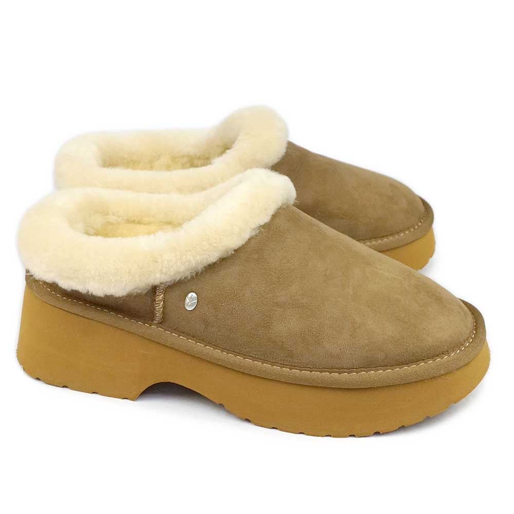 EMU Australia（エミュ オーストラリア） ムートンサンダル 厚底