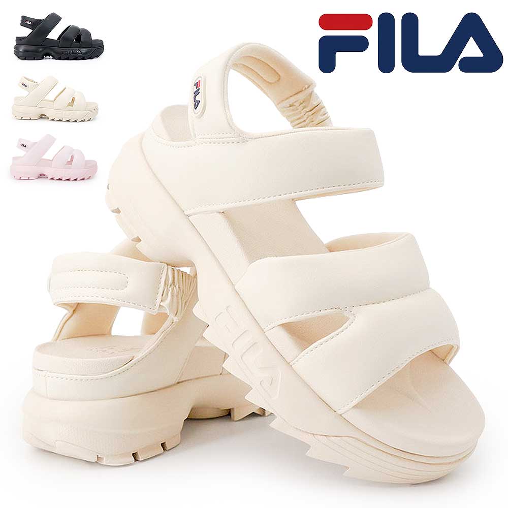 FILA（フィラ） 厚底 サンダル レディース ディスラプター バブル