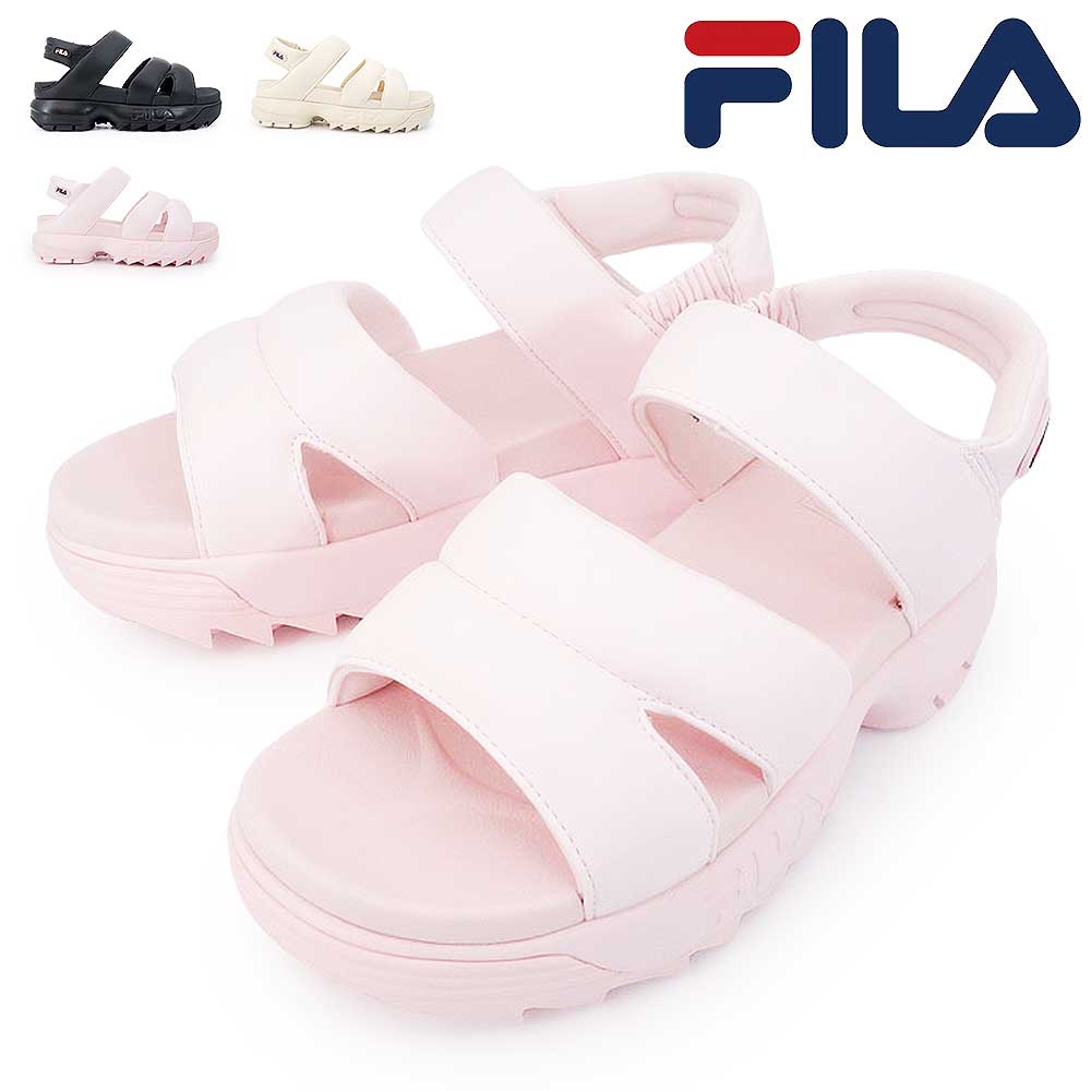 FILA（フィラ） 厚底 サンダル レディース ディスラプター バブル