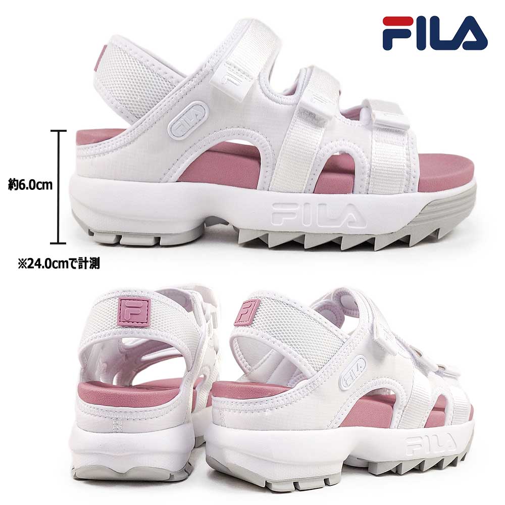FILA（フィラ） サンダル レディース ディスラプター SD パフィー