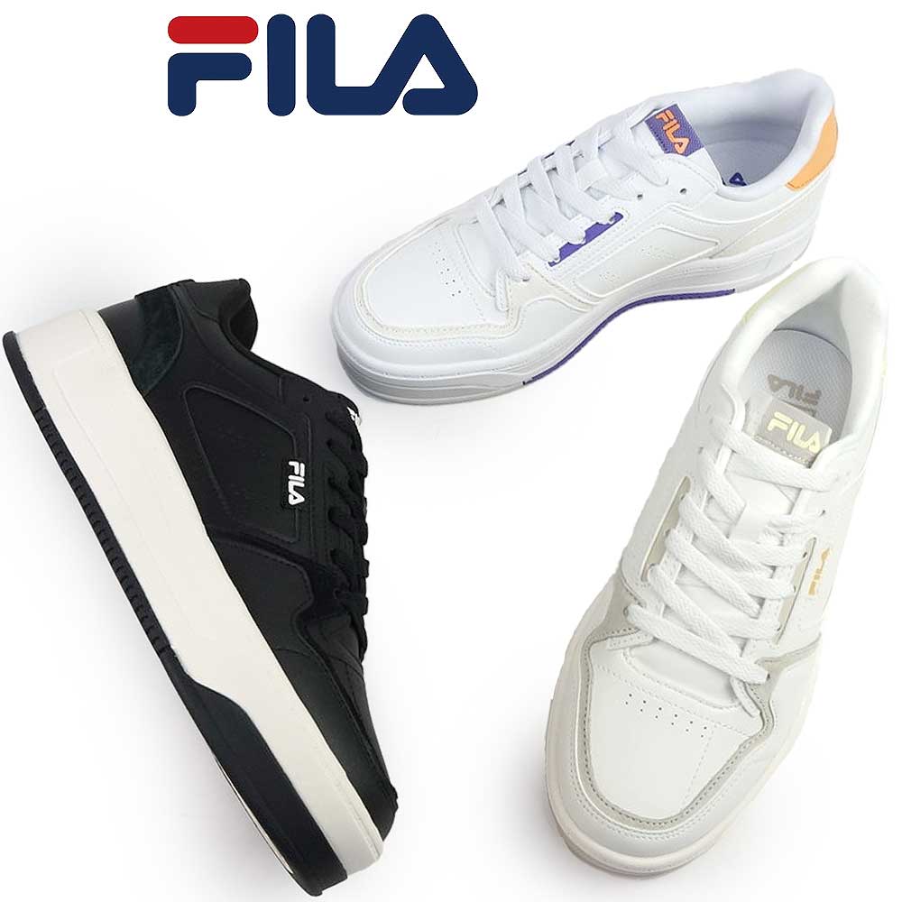 FILA（フィラ） スニーカー 厚底 レディース コート フェザリー