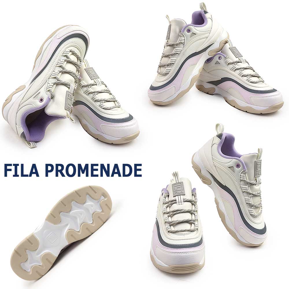 FILA（フィラ） スニーカー 厚底 レディース プロムナードブルーム