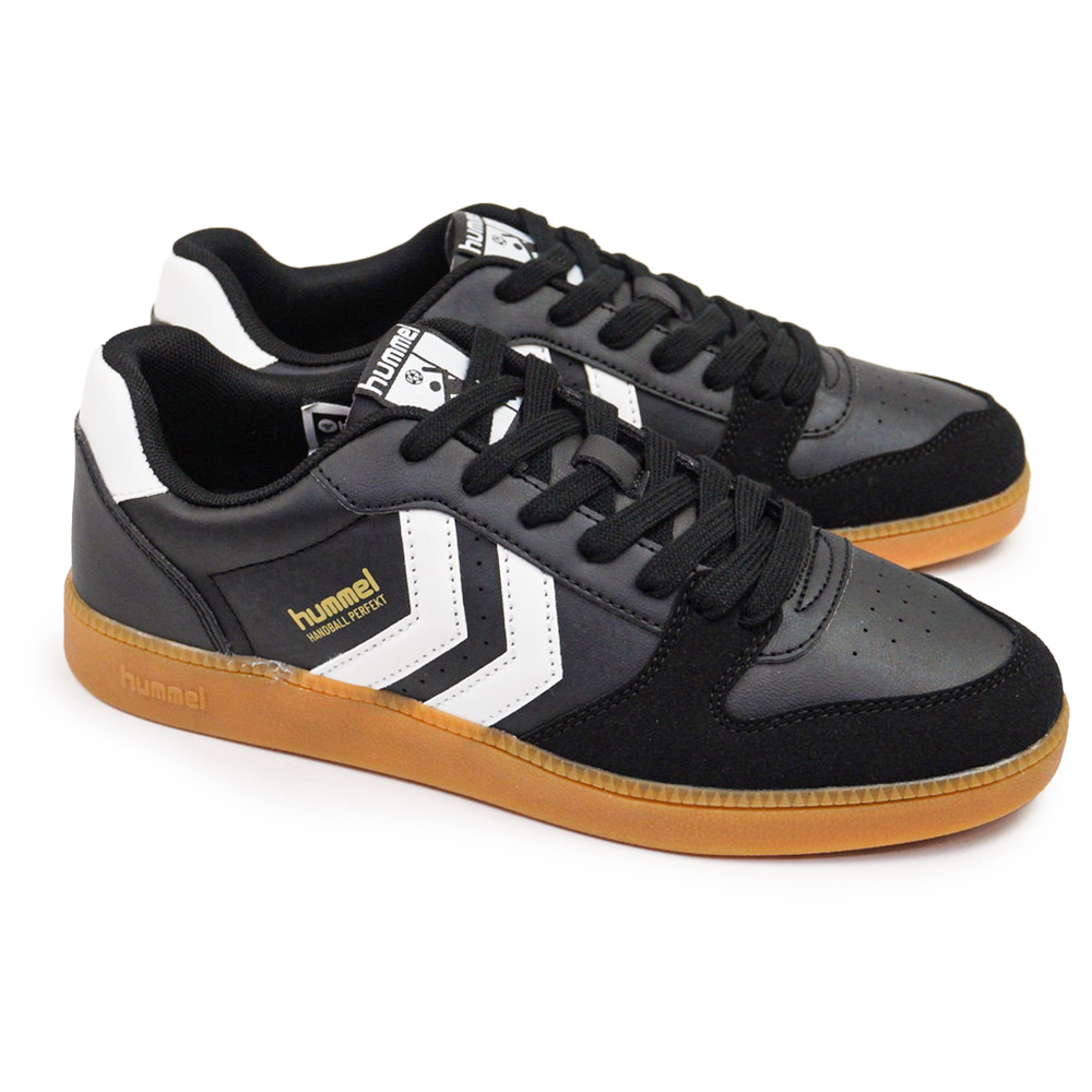 ダークブラウン　180cm×80 hummel（ヒュンメル） ユニセックス スニーカー HANDBALL PERFEKT SP