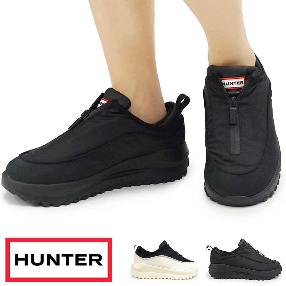 HUNTER（ハンター） レディース メンズ スニーカー 防寒 耐水 トラベル
