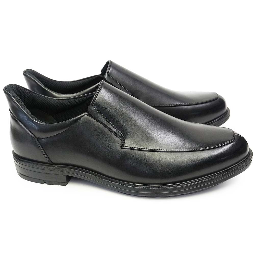 ビジネスシューズ メンズ 本革 スリッポン ヒロココシノ HR7303 ハンズフリー 幅広 4E 防水 紳士靴 ヒロココシノオム HIROKO KOSHINO（ヒロコ コシノ） ビジネスシューズ メンズ 本革