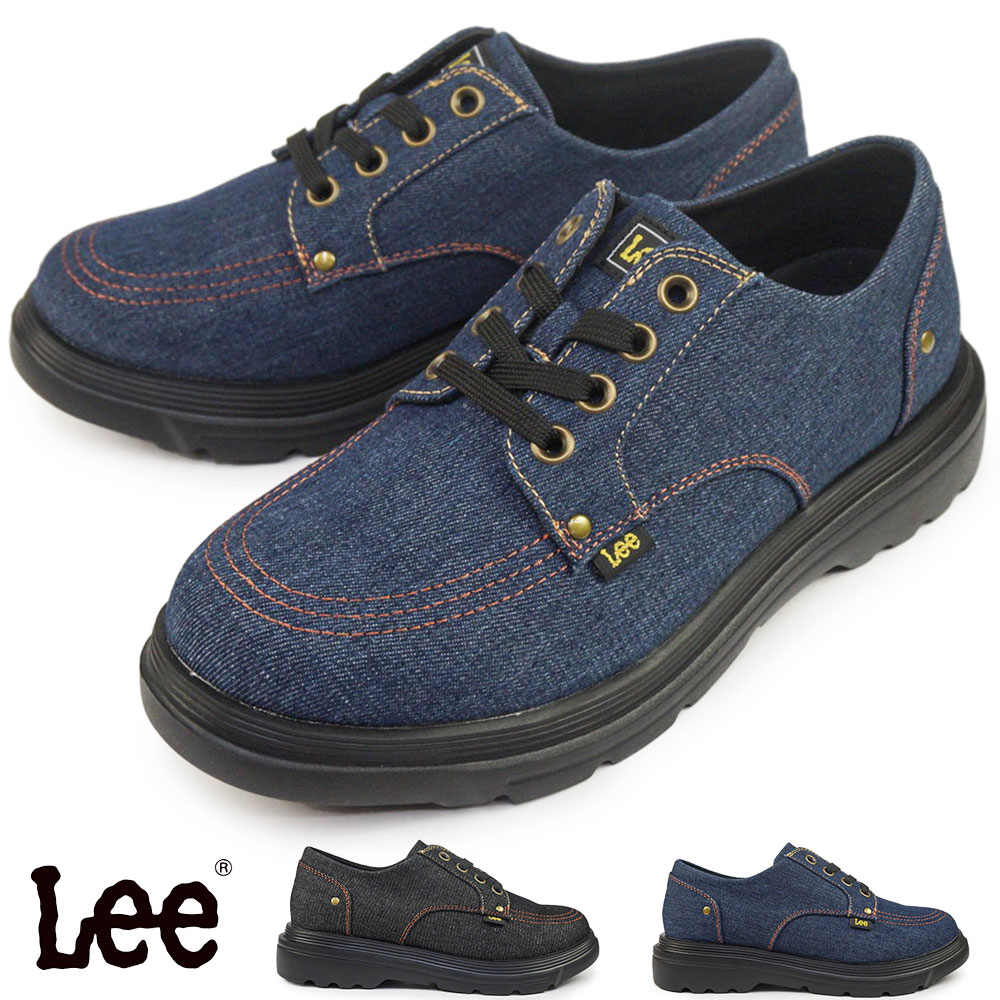 Lee（リー） メンズ スニーカー E86217 デニム シューズ カジュアル