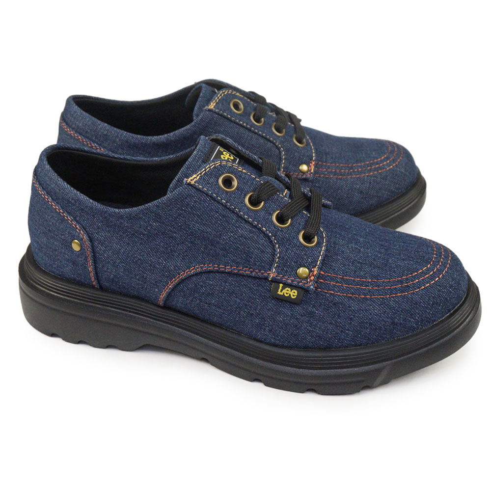 Lee（リー） メンズ スニーカー E86217 デニム シューズ カジュアル
