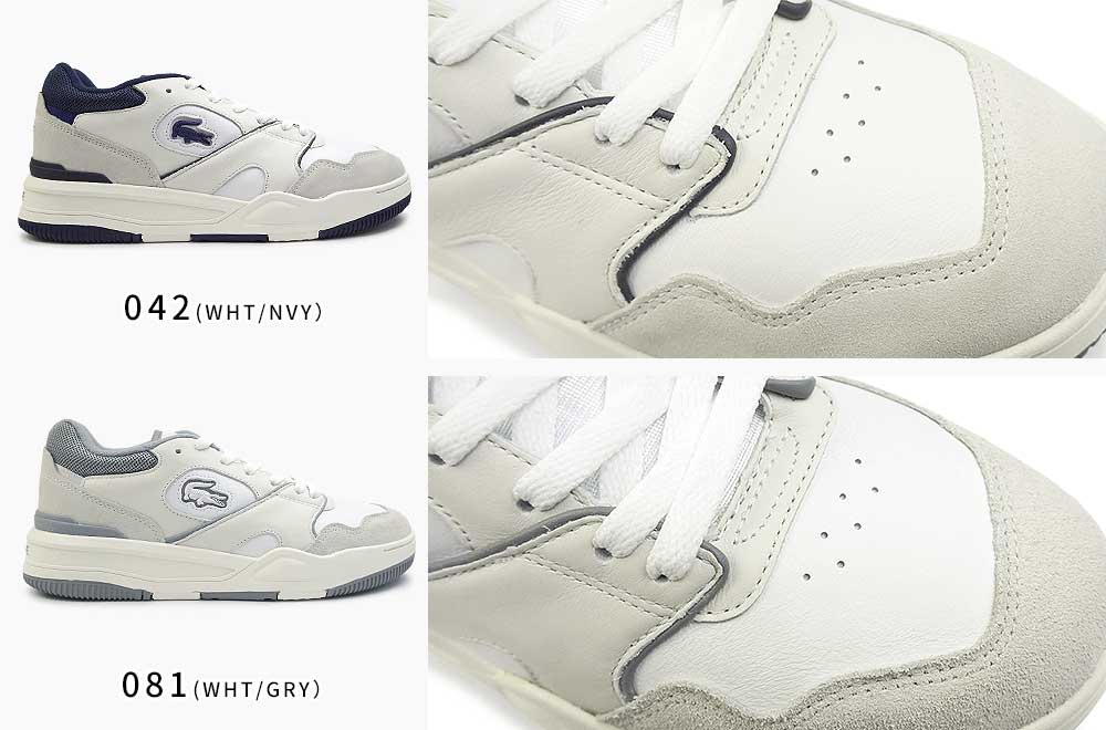 LACOSTEラコステLine Shot Low Sneakersスニーカー ラコステ スニーカー メンズ LINESHOT 124 1 SMA 47SMA0062 本革