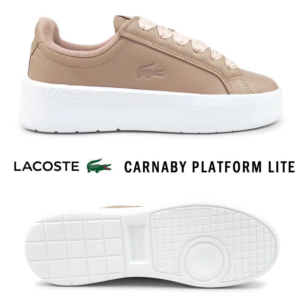 LACOSTE（ラコステ） レディース スニーカー CARNABY PLAT LT