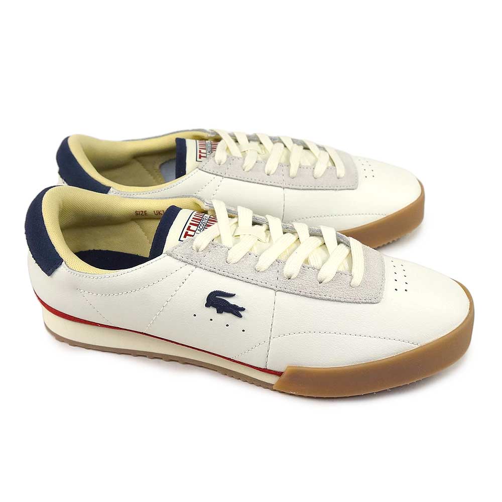 LACOSTE（ラコステ） メンズ スニーカー 靴 白 オーラ 225 SMA