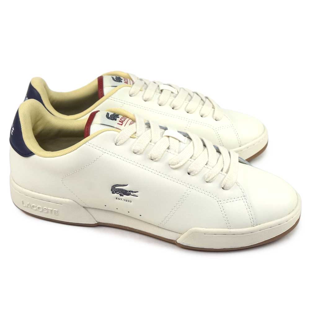 LACOSTE（ラコステ） メンズ スニーカー 靴 白 カーナビー カップ 225