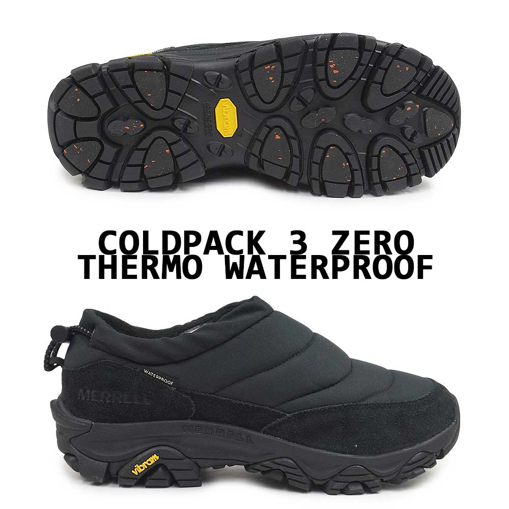 コールドパック メレル 防水 スニーカー 3 ゼロ サーモ ウォーター