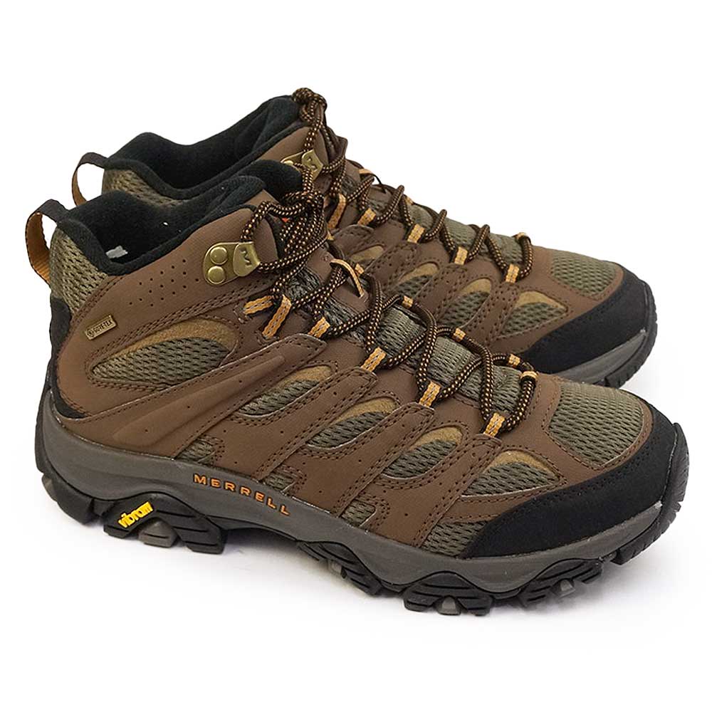 MERRELL メレル 登山靴 トレッキング　防水 MERRELL（メレル） 防水 アウトドアシューズ 幅広モデル モアブ 3