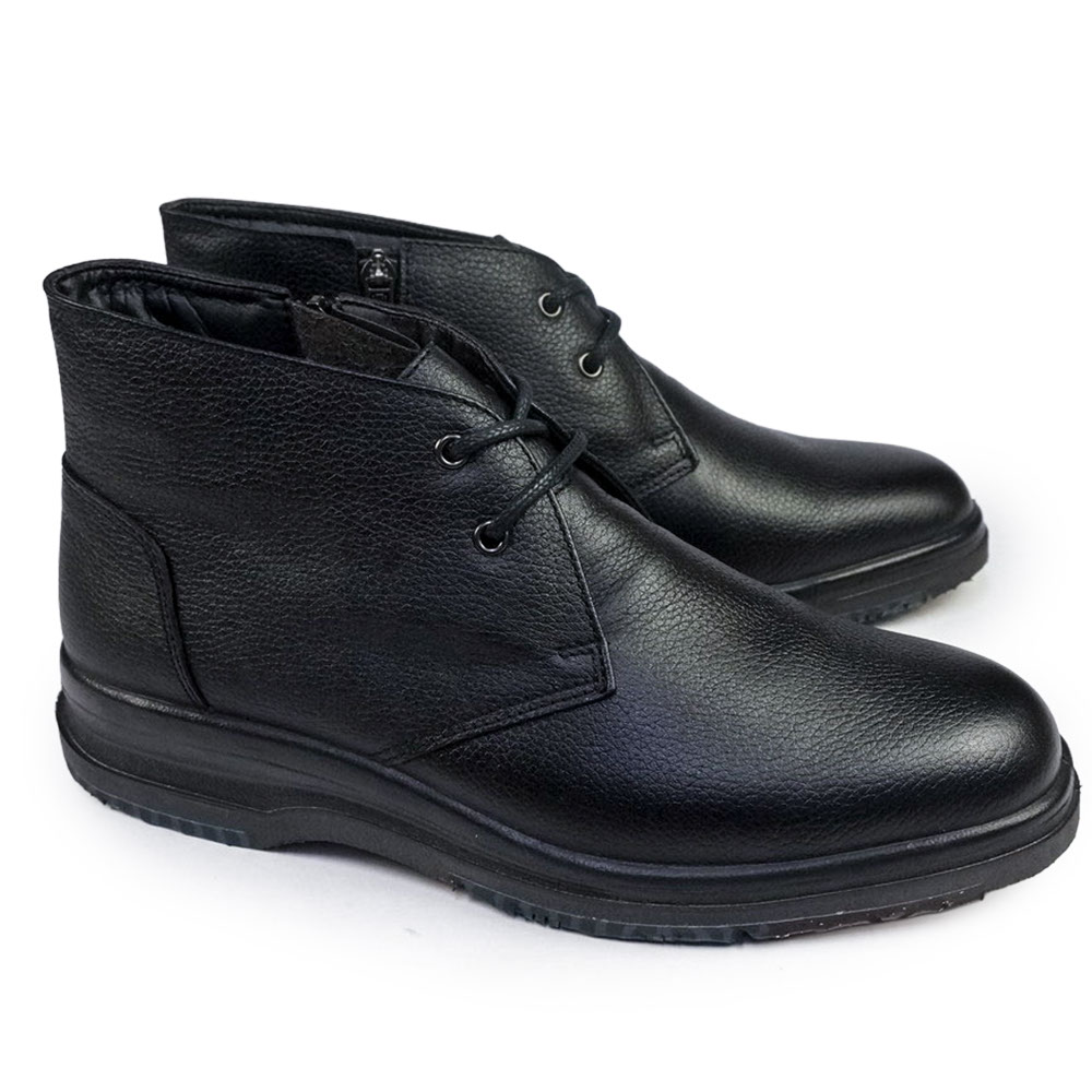 MoonStar（ムーンスター） メンズ 防水 防滑 チャッカブーツ レザー 透