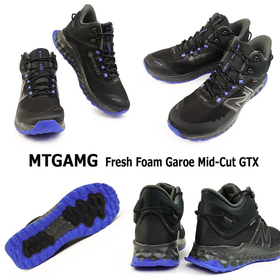ニューバランス メンズ 防水 軽量 MTGAMG ゴアテックス Fresh Foam Garoe Mid-Cut v1 ミッドカット｜myskip-sp｜05