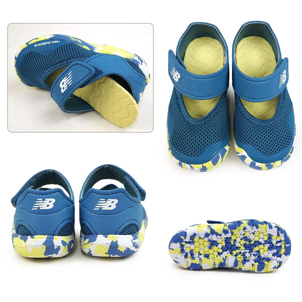 ニューバランス キッズ サンダル IO208 TE2 ベビー 子供 メッシュ シンプル マジックテープ スポーツサンダル | New Balance | 02