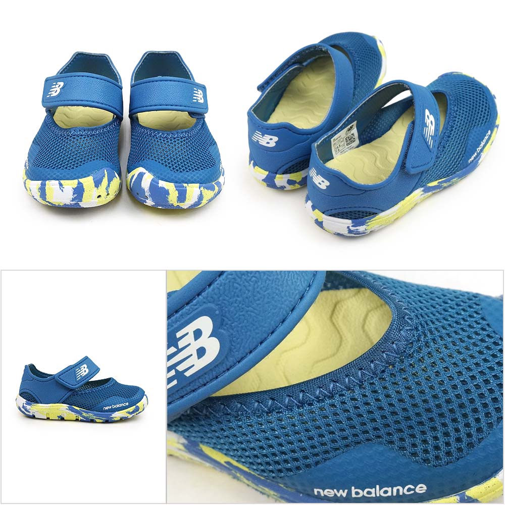 ニューバランス キッズ サンダル IO208 TE2 ベビー 子供 メッシュ シンプル マジックテープ スポーツサンダル | New Balance | 04