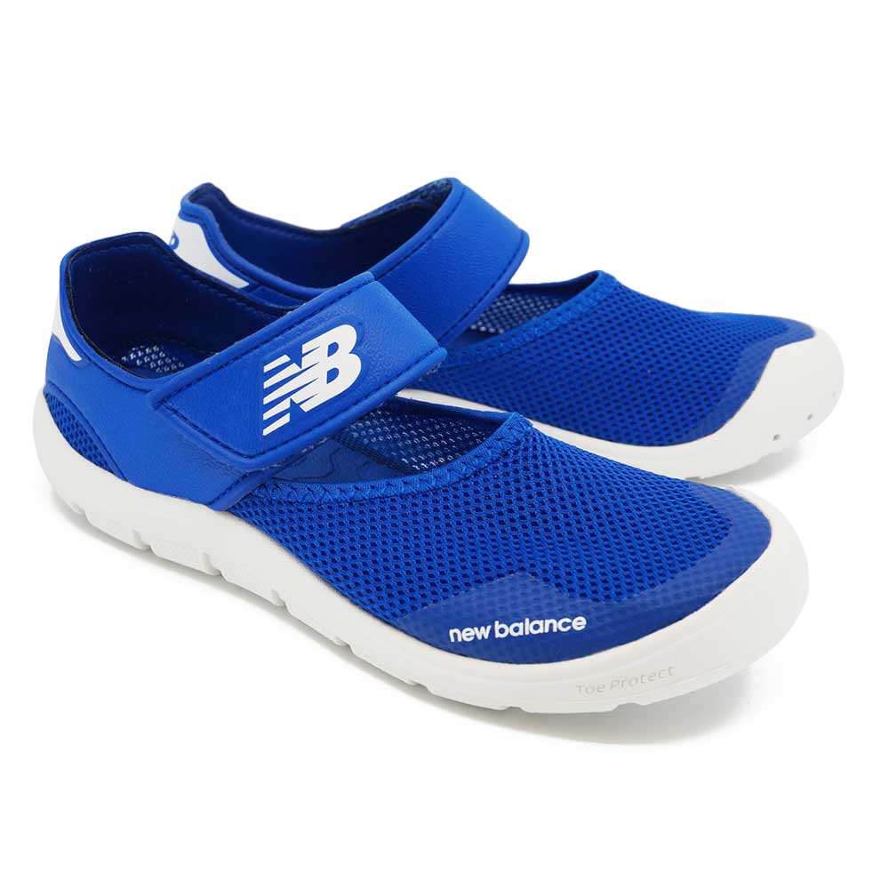 New Balance（ニューバランス） キッズ サンダル Y208 6B8 青 ジュニア