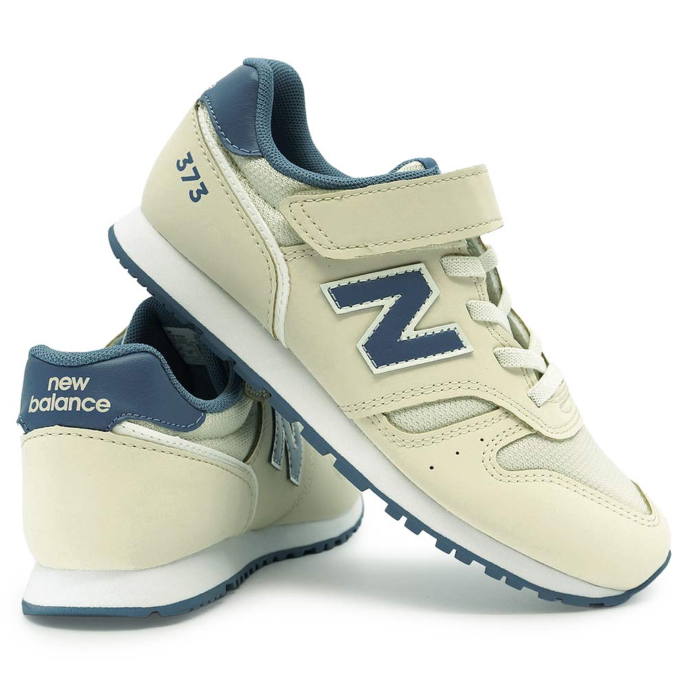 ニューバランス キッズ スニーカー Y373 75U 373 v2 Bungee with Top Strap ジュニア 子供靴 シンプル 面ファスナー 26秋冬新作