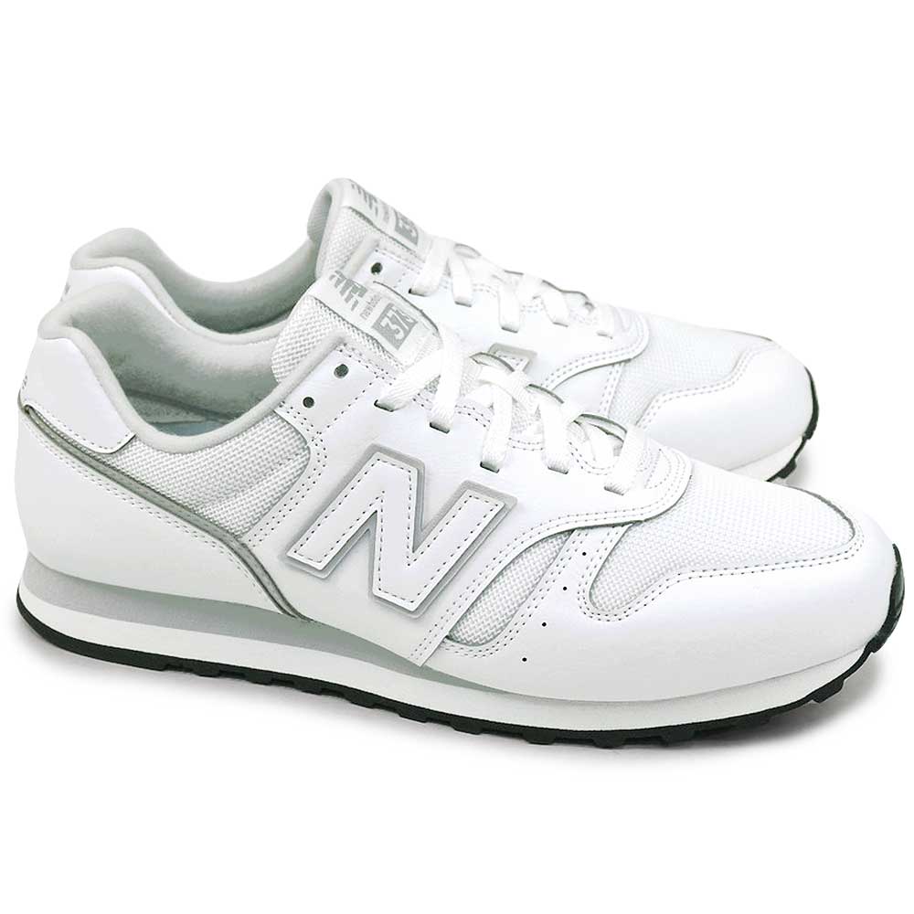 【美品】スニーカー new balance ML373 白 24.0㎝　PJ2 スニーカー メンズ ML373 PJ2 ホワイト クラシック ジョギング