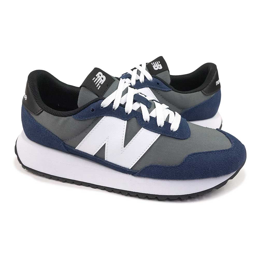 ニューバランス メンズ スニーカー MS237 レディース ユニセックス クラシック レトロ MCN ネイビー D幅 | New Balance | 04