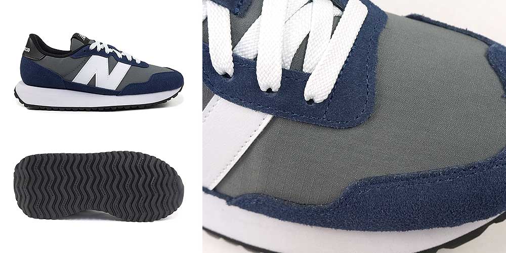 ニューバランス メンズ スニーカー MS237 レディース ユニセックス クラシック レトロ MCN ネイビー D幅 | New Balance | 05