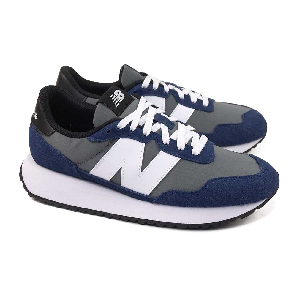 ニューバランス メンズ スニーカー MS237 レディース ユニセックス クラシック レトロ MCN ネイビー D幅 | New Balance | 01