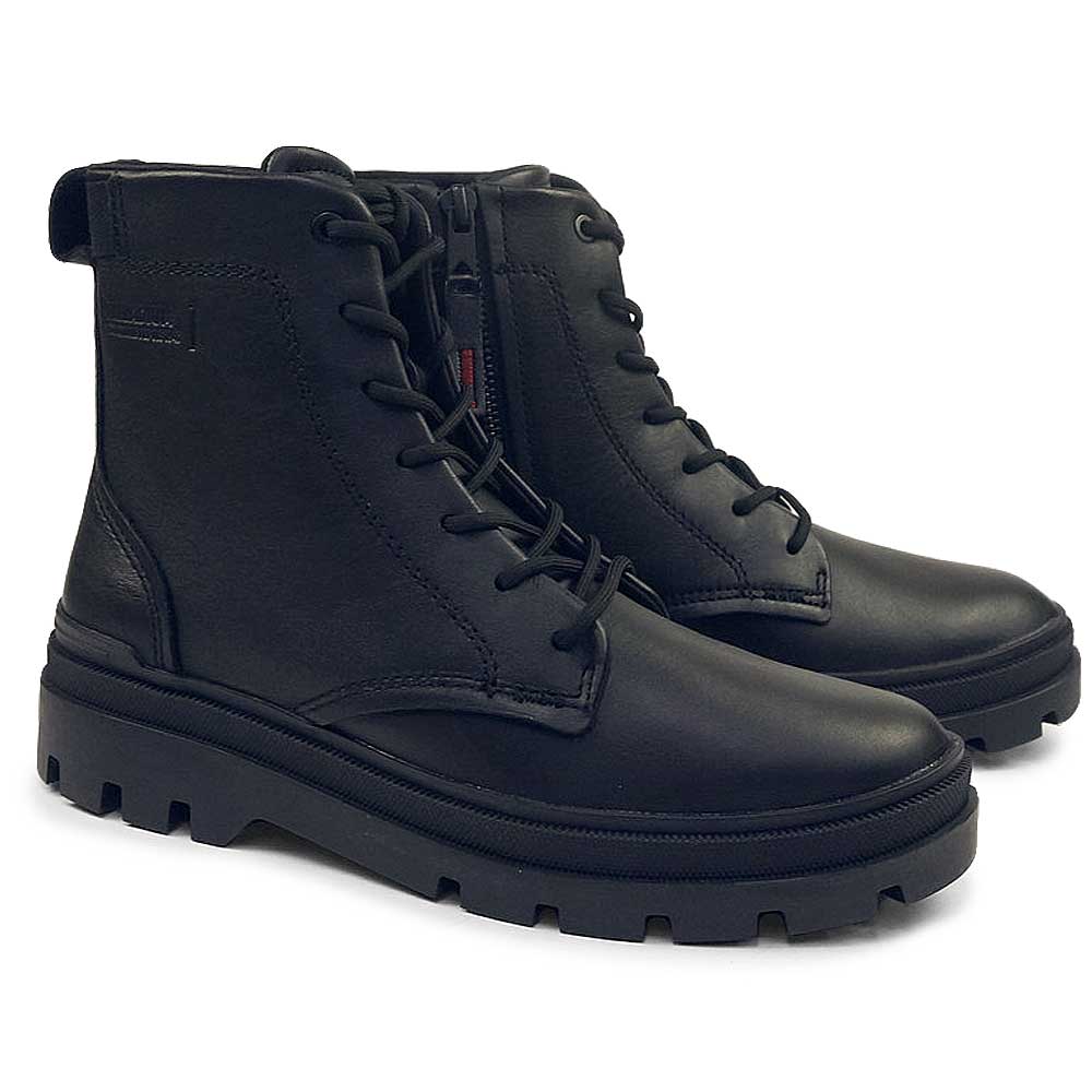 パラディウム レディース PALLAGRADE OFFICER L ブーツ 靴 シューズ ショート おしゃれ スニーカー ハイカット カジュアル レザー 柔らかい ブラック 黒 グレー 灰色 送料無料 PALLADIUM 99524 PALLADIUM（パラディウム） レディース ブーツ PALLAGRADE OFFICER L