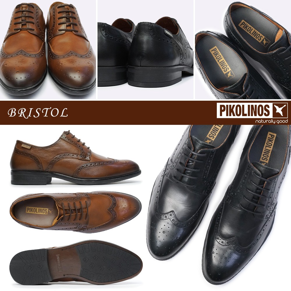 PIKOLINOS ピコリノス 靴 メンズ M7J-4186 ウイングチップ PK-337 本革