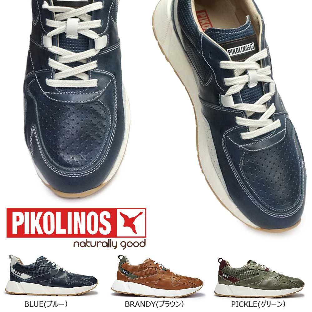 PIKOLINOS ピコリノス 靴 メンズ PK-405 レザー スニーカー M6P-6322 