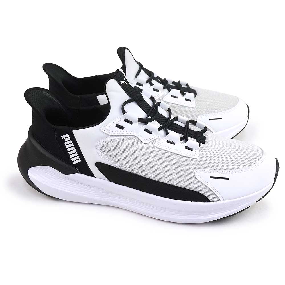 【25秋冬新作】 プーマ スニーカー レディース 312669 ソフトライド シンメトリー イーズイン メンズ ハンズフリー スリッポン 手を使わずに履ける靴PUMA SOFTRIDE SYMMETRY EASE IN PUMA（プーマ） スニーカー レディース 312669 ソフトライド