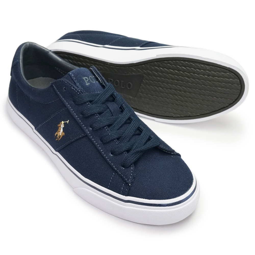 送料関税込 Polo Ralph Lauren メンズレザースニーカー ネイビー 楽天市場】＼最大1000円クーポン有／ポロ ラルフローレン POLO