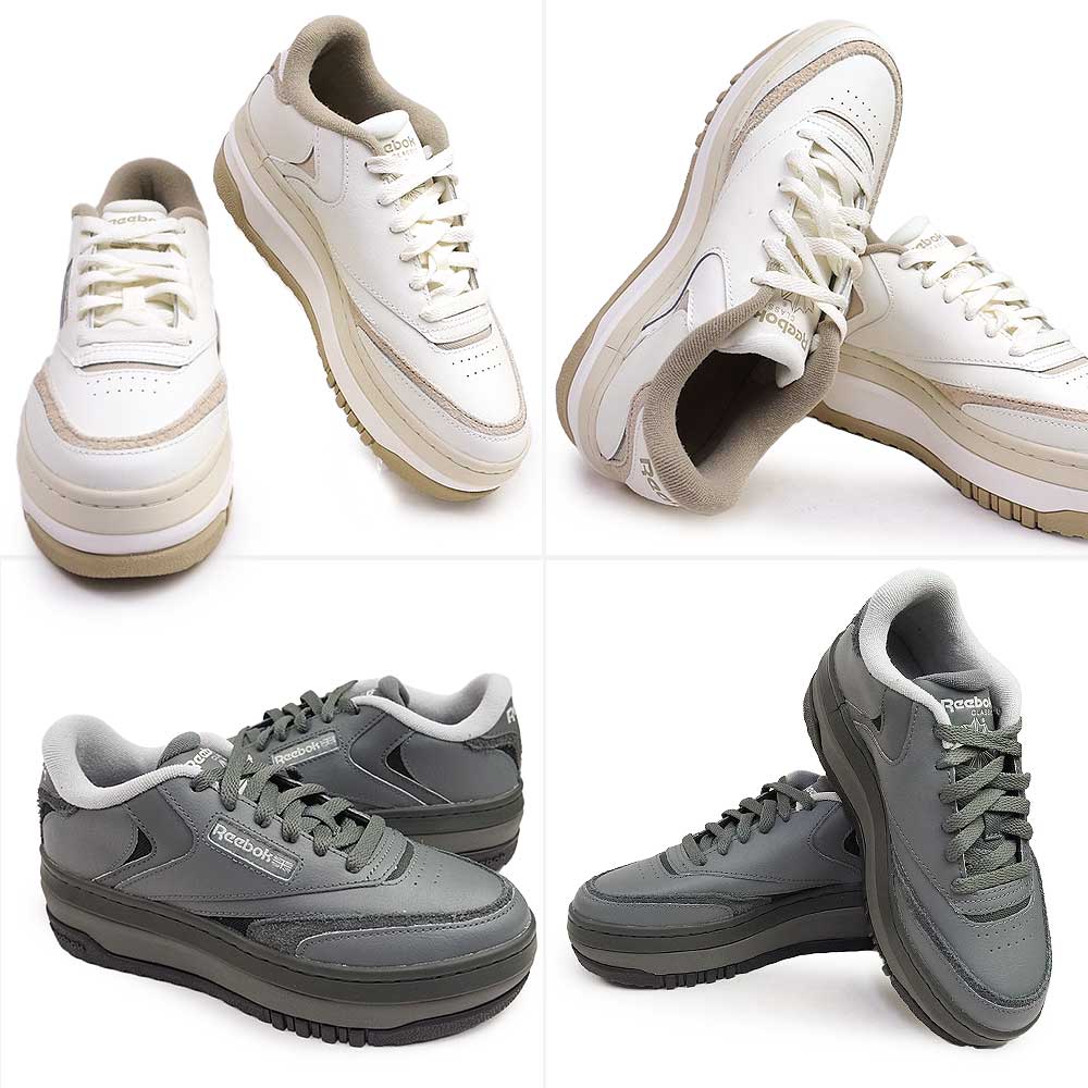 Reebok（リーボック） 厚底スニーカー レディース クラブシー 