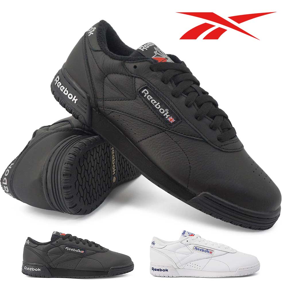 Reebok（リーボック） スニーカー メンズ 白 黒 エックスオーフィット