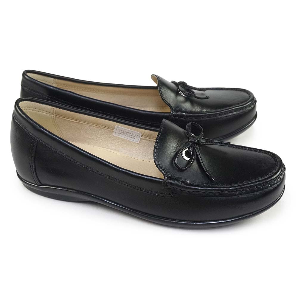 REGAL（リーガル） レディース フラットシューズ リボン付き R