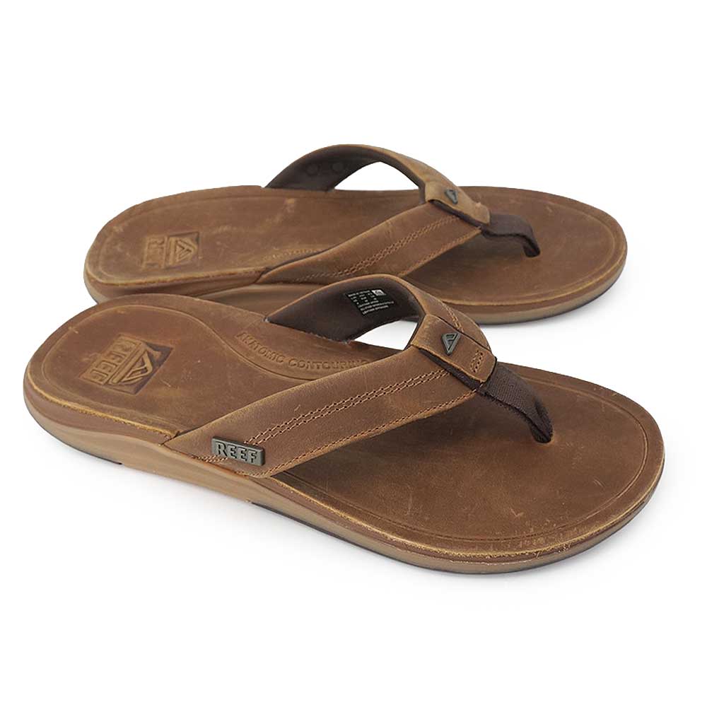 REEF（リーフ） トングサンダル メンズ LEATHER OFFSHORE レザー