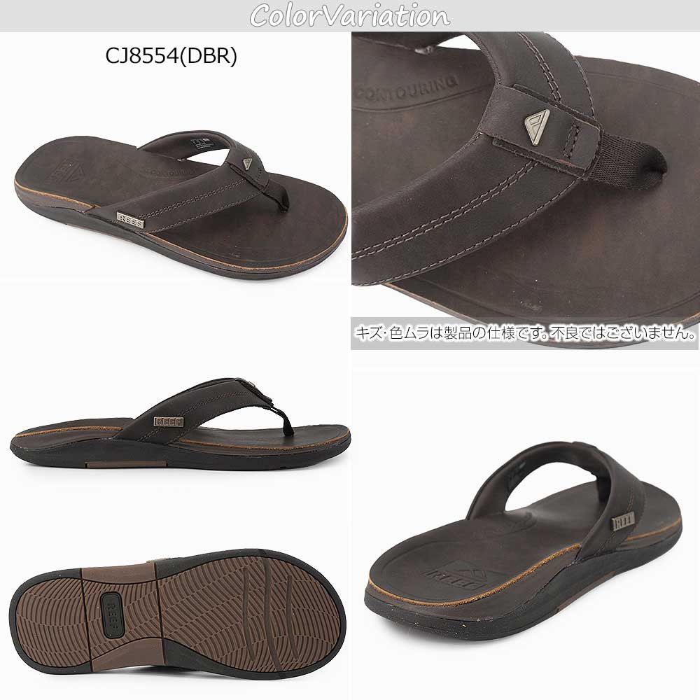 REEF（リーフ） トングサンダル メンズ LEATHER OFFSHORE レザー