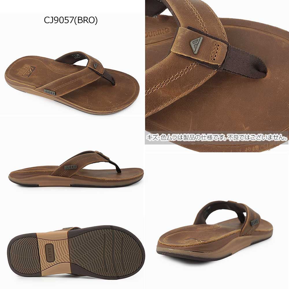 REEF（リーフ） トングサンダル メンズ LEATHER OFFSHORE レザー