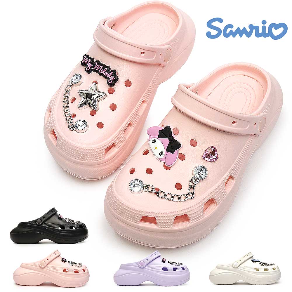 sanrio サンリオ レディースサンダル 厚底 ハローキティ マイ