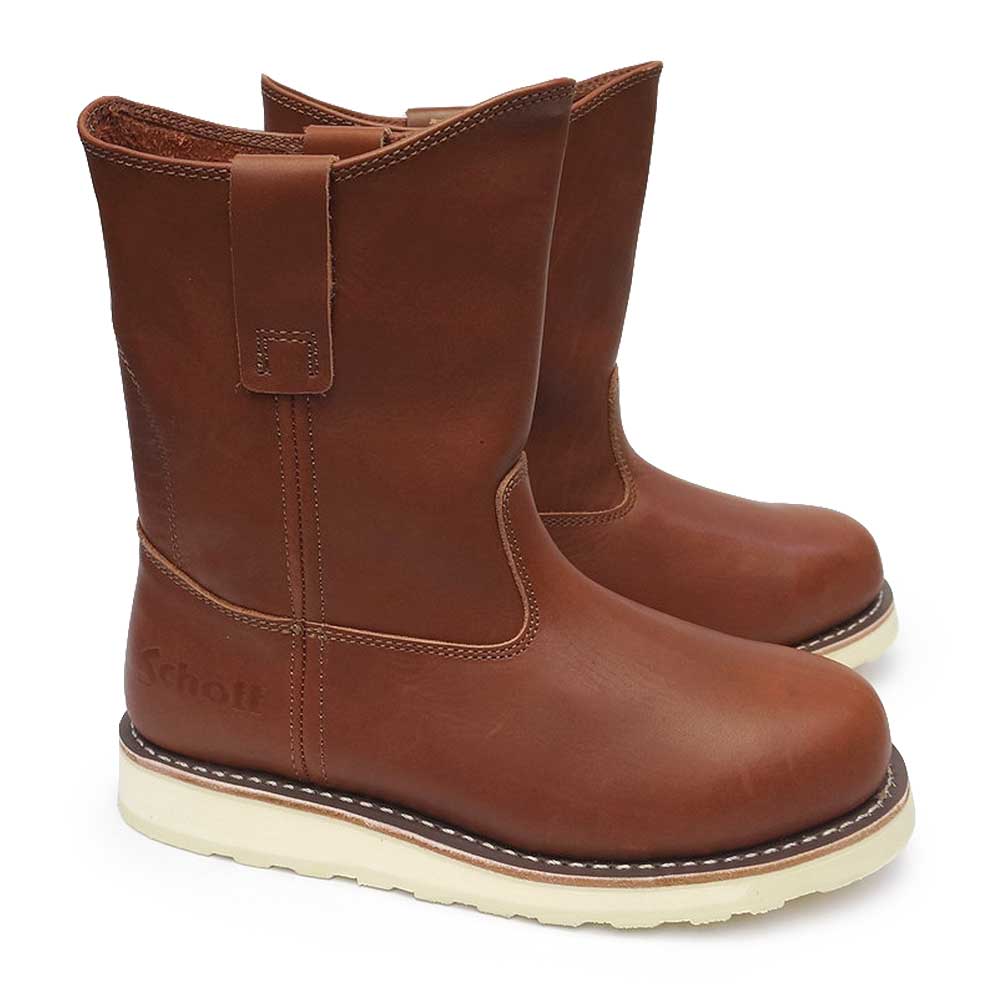 Schott N.Y.C（ショット） メンズ ブーツ S24100 ウエリントン 本革