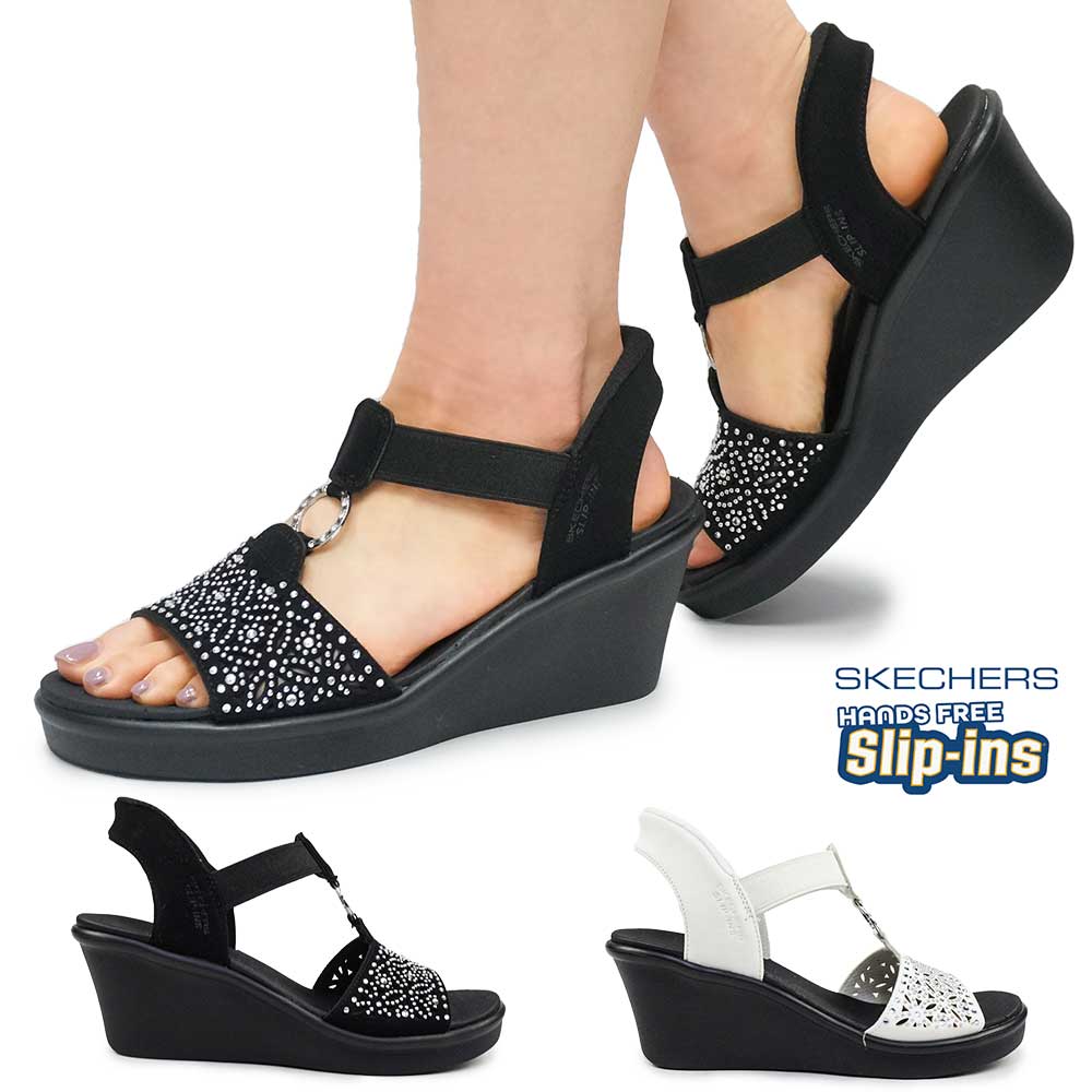 Rumblers スケッチャーズ スリップインズ サンダル レディース 119619