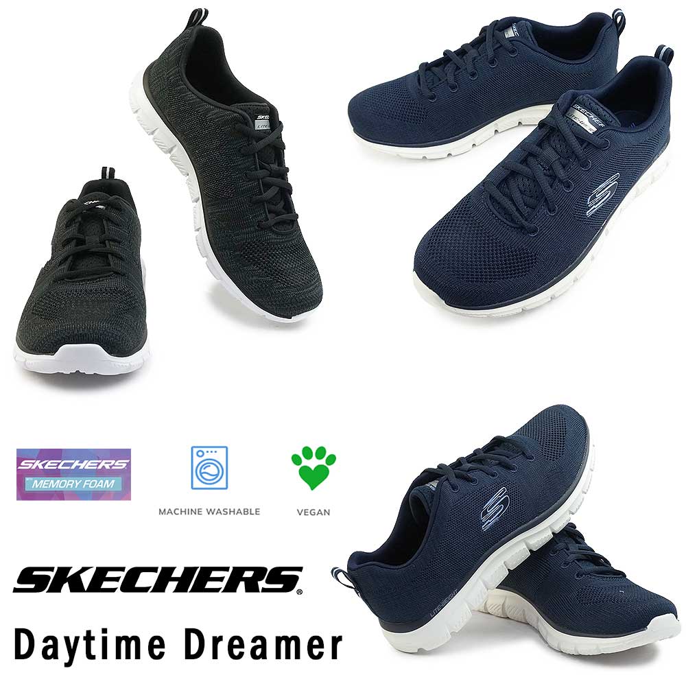 スケッチャーズ レディース スニーカー 150142 軽量 低反発 Daytime Dreamer｜myskip-sp｜06