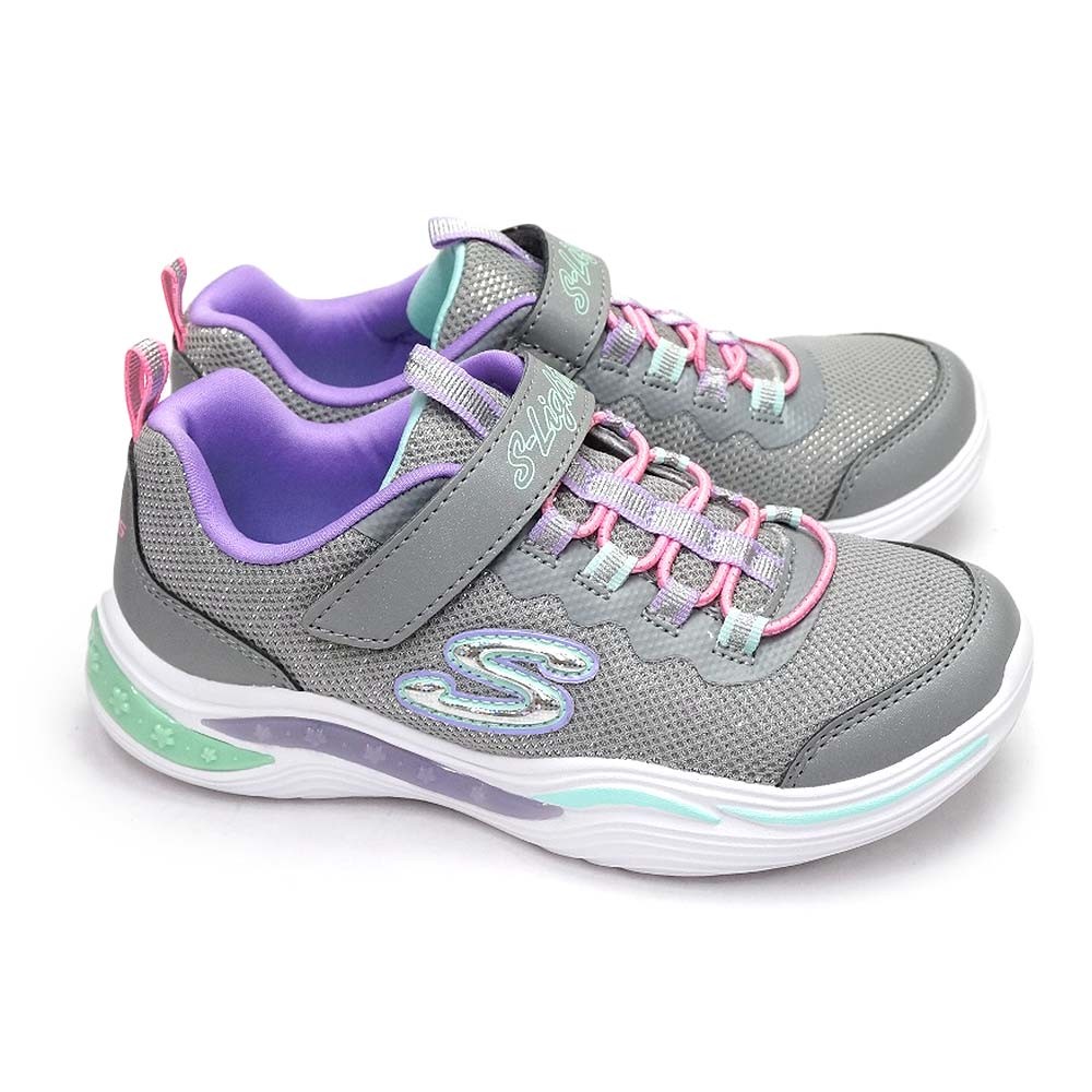 スケッチャーズ 光る靴 ガールズ 20202L エスライツ POWER PETALS 子供靴 女の子 スニーカー キッズ ジュニア | SKECHERS | 01