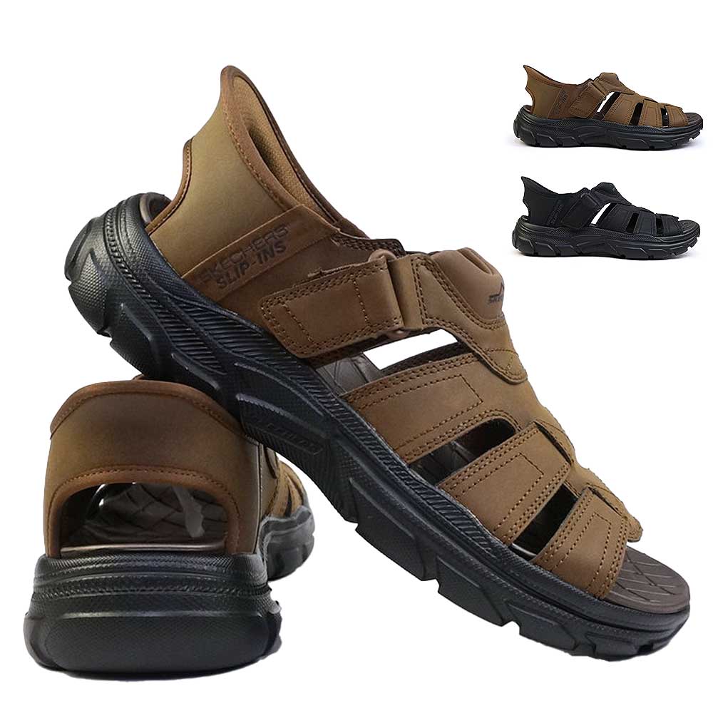 スケッチャーズ　スリップイン サンダル SKECHERS スケッチャーズ スリップインズ メンズ 205184