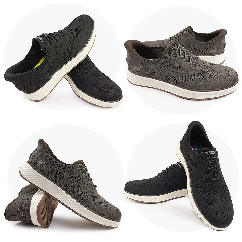 SKECHERS（スケッチャーズ） メンズ スニーカー ウィングチップ