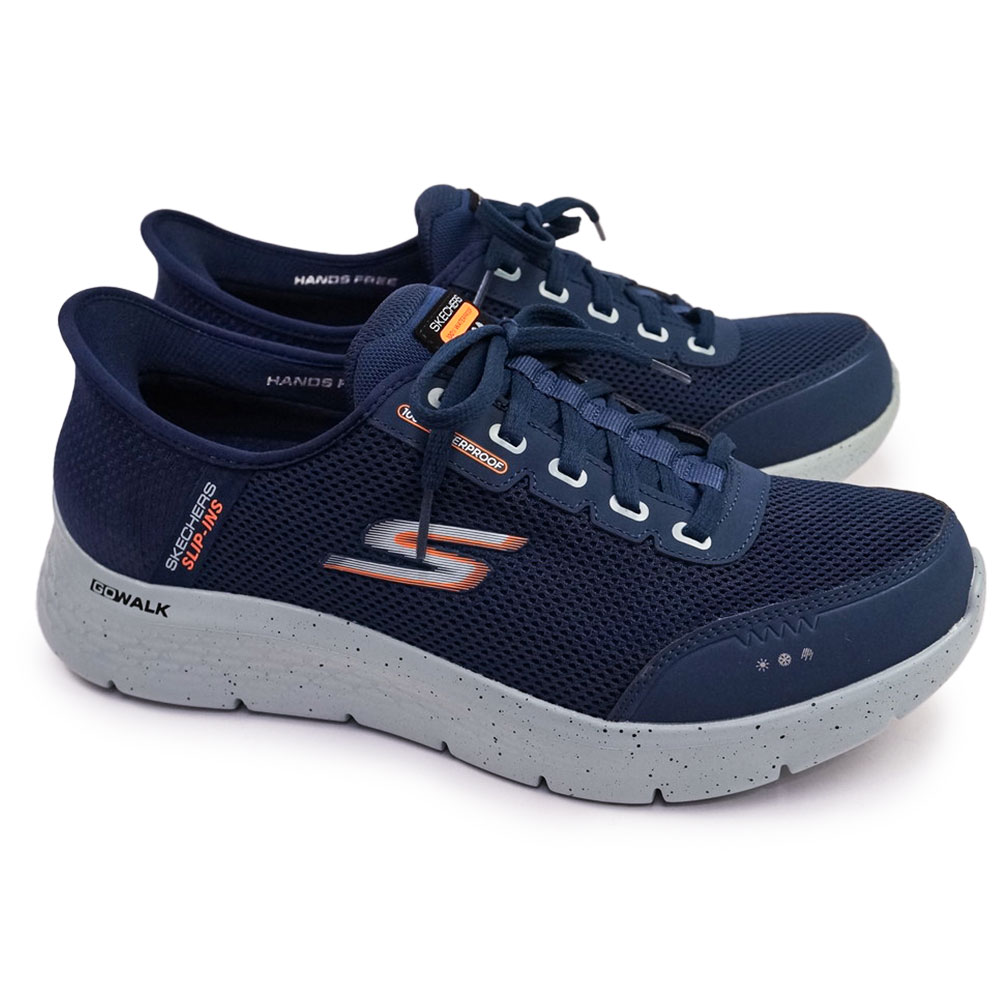 スケッチャーズ スリップイン（SKECHERS）（色：ネイビー系）の